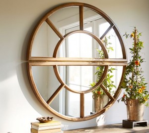 Arched Mirrors look great over small chests or as a wall focal point.http://www.potterybarn.com/products/arched-paned-mirror/?pkey=cclearance%7Cdecor-mirrors-clearance&&cclearance|decor-mirrors-clearance#viewLargerHeroOverlay